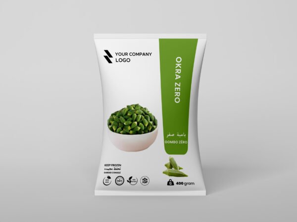 okra zip bag design