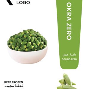 okra zip bag design