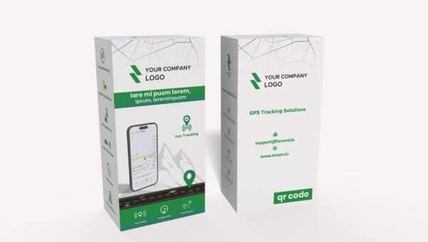 Tracking device packaging box design