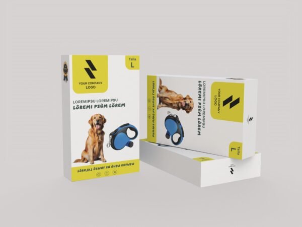 dog leash packaging box design